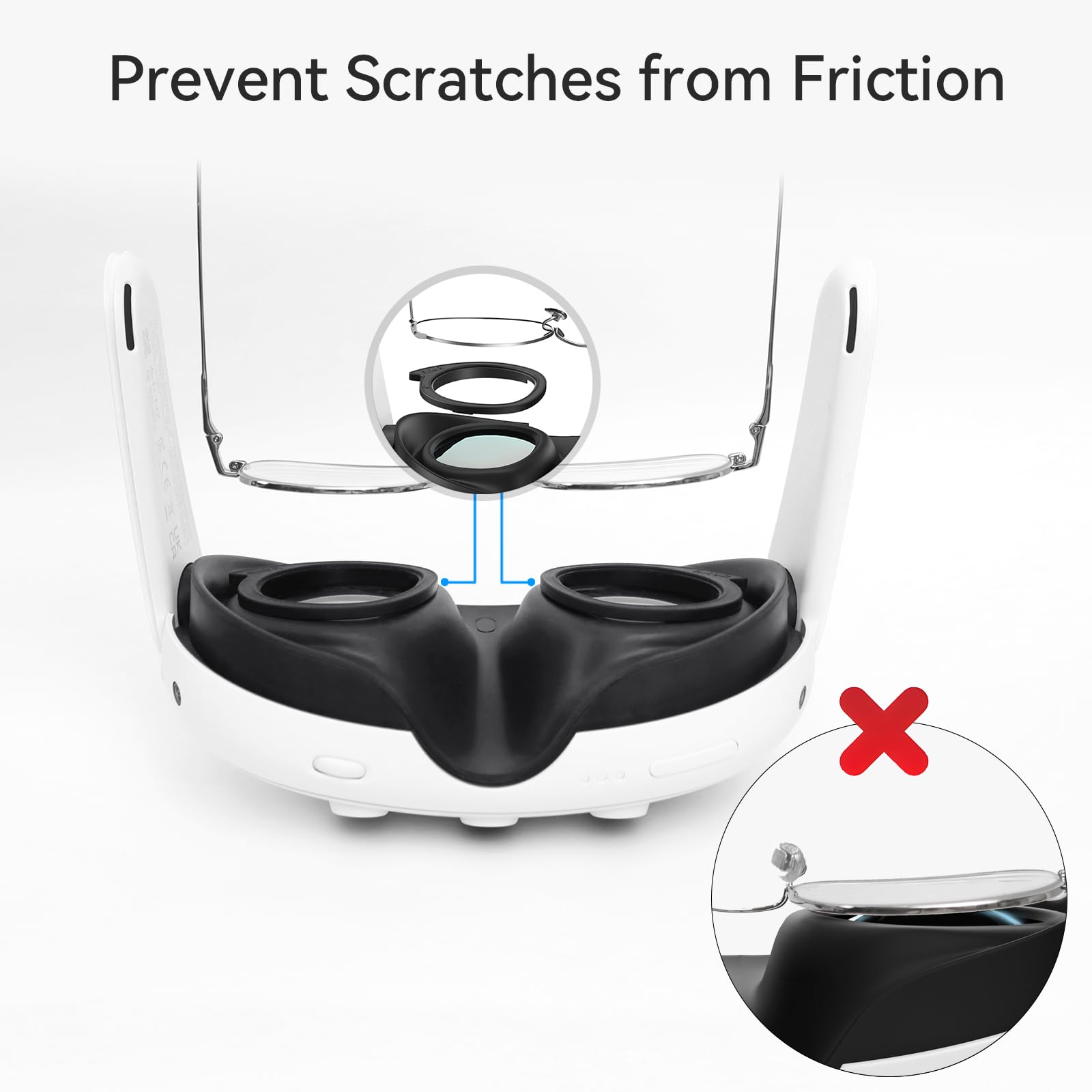 Amazon.com: AMVR Lens Protector Set Compatible with Meta Quest 3